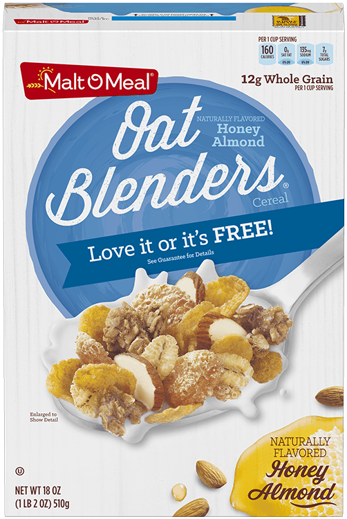 Honey Oat Blenders with Almonds